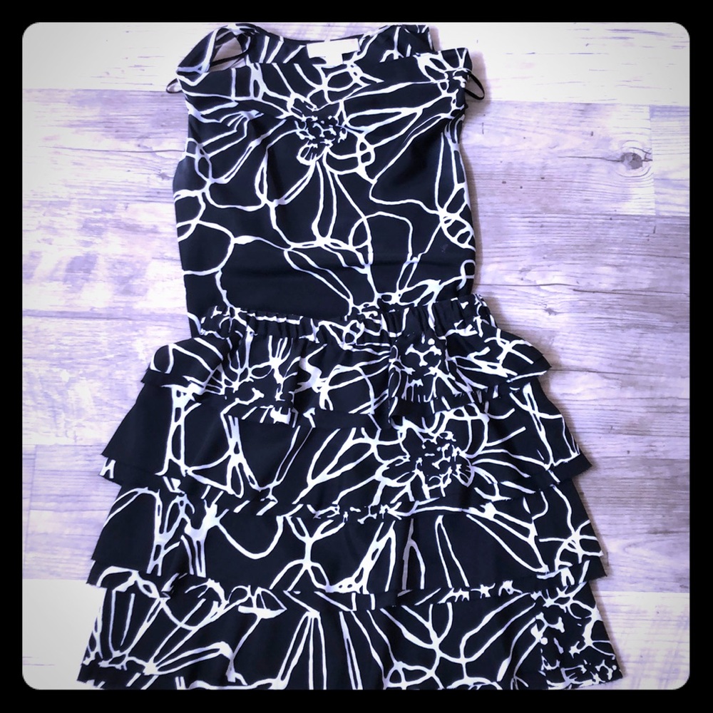 Michael Kors black & white floral separates
